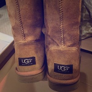 UGG Australia - Classic Tall Chestnut - Size 8